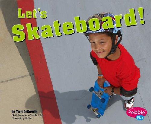 Let's skateboard! book cover