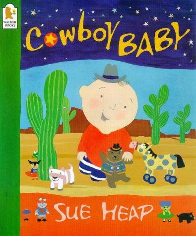 Cowboy baby book cover