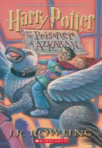Harry Potter and the Prisoner of Azkaban book cover