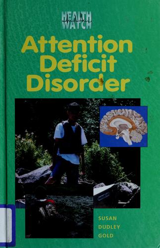 Attention deficit disorder book cover