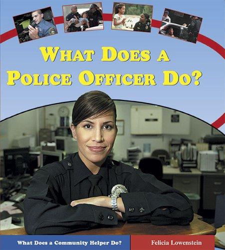 What does a police officer do? book cover