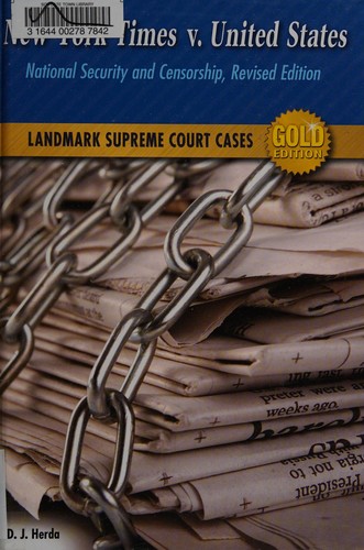 New York Times v. United States book cover