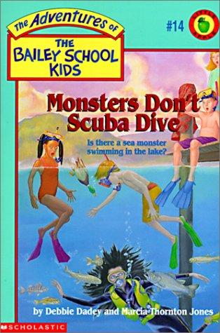 Monsters don't scuba dive book cover