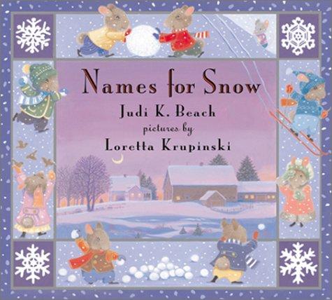 Names for snow book cover