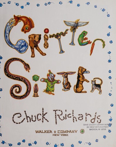 Critter sitter book cover