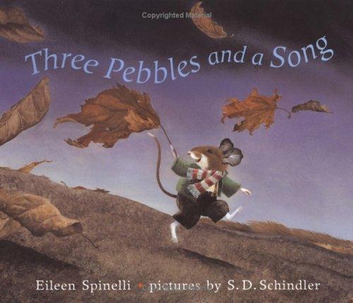 Three pebbles and a song book cover
