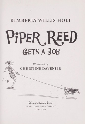 Piper Reed gets a job book cover