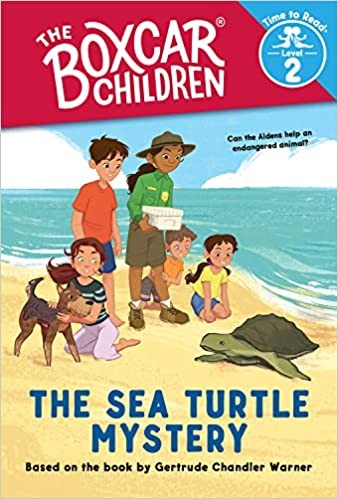 The Sea Turtle Mystery (The Boxcar Children: Time to Read, Level 2) book cover