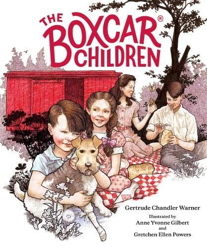 The Boxcar Children Fully Illustrated Edition book cover