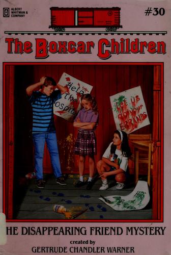 The Disappearing Friend Mystery book cover
