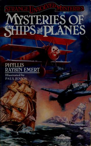 Mysteries of ships and planes book cover