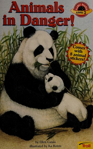 Animals in danger book cover