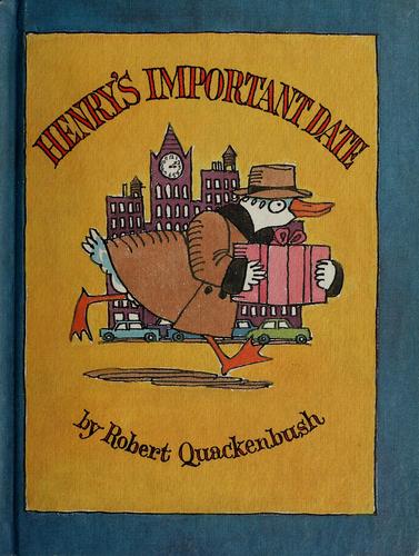 Henry's Important Date book cover