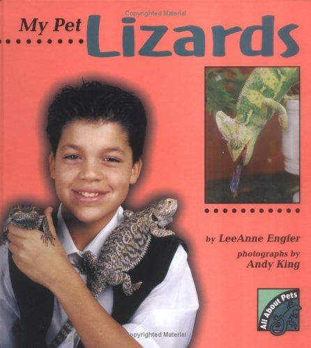 My pet lizards book cover