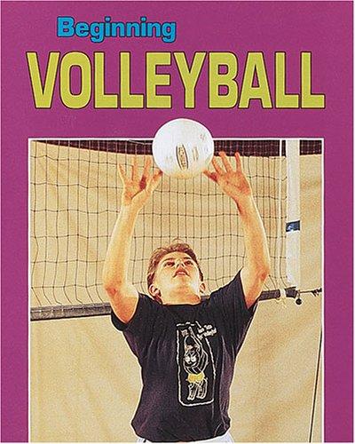 Beginning volleyball book cover