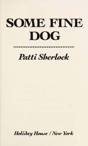 Some fine dog book cover