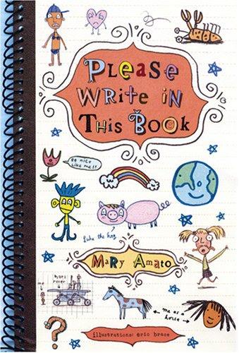 Please write in this book book cover