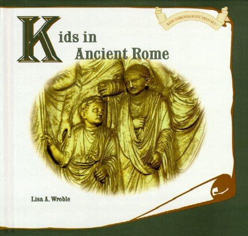 Kids in ancient Rome book cover