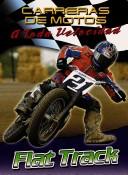 Flat track book cover