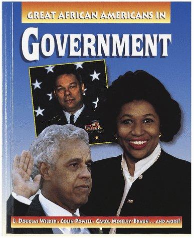 Great African Americans in government book cover