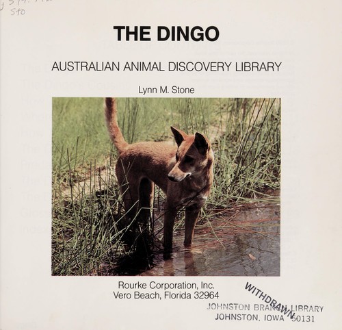 Dingoes book cover