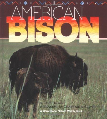 American bison book cover