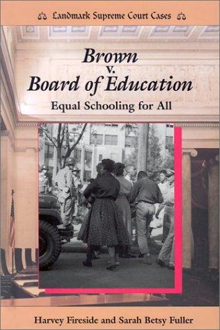 Brown v. Board of Education book cover