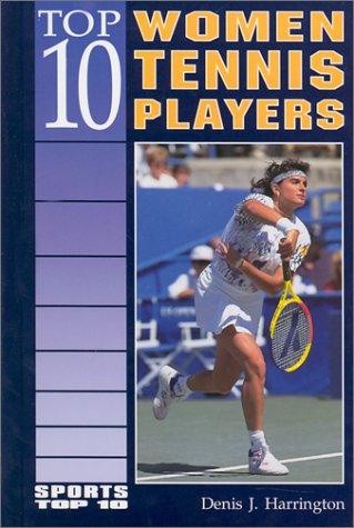 Top 10 women tennis players book cover