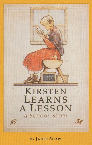 Kirsten learns a lesson book cover