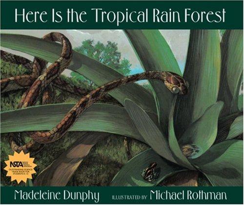 Here is the tropical rain forest book cover