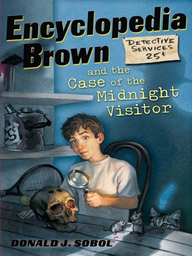 Encyclopedia Brown and the Case of the Midnight Visitor book cover