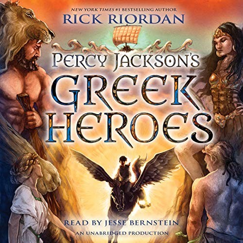 Percy Jackson's Greek Heroes book cover