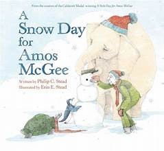 A Snow Day for Amos McGee book cover