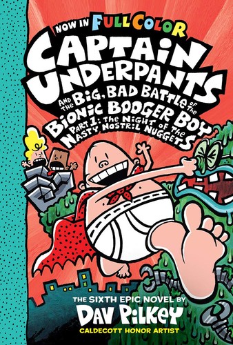 The Big, Bad Battle of the Bionic Booger Boy book cover