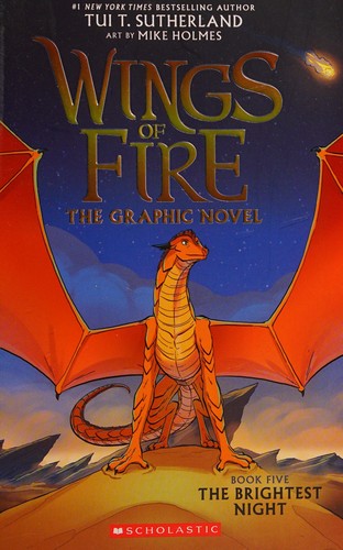 The Brightest Night (Wings of Fire Graphic Novel 5 ) book cover