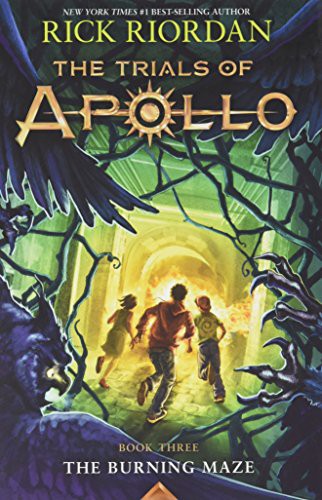 The Trials of Apollo, Book Three The Burning Maze (Trade Signed Edition) book cover