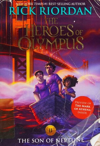 The Heroes of Olympus, Book Two The Son of Neptune (new cover) book cover