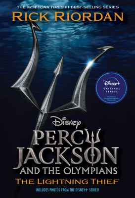 Percy Jackson and the Olympians, Book One: Lightning Thief Disney+ Tie in Edition book cover