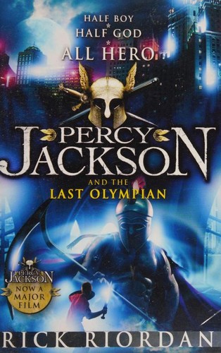Percy Jackson and the Last Olympian book cover