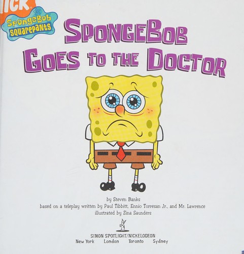 SpongeBob goes to the doctor book cover