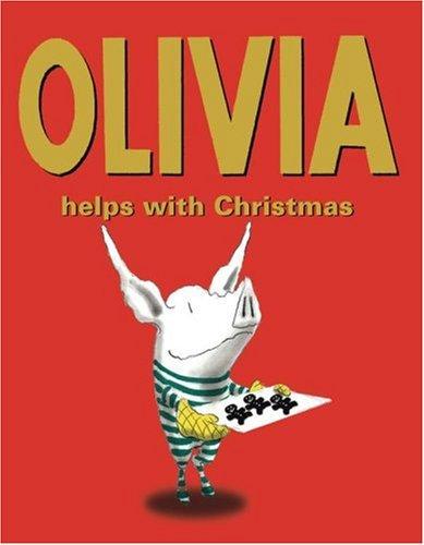 Olivia helps with Christmas book cover