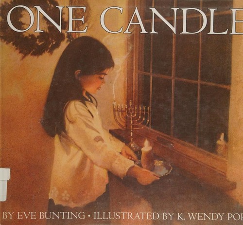 One candle book cover