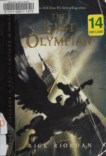 Percy Jackson and the Olympians, Book Five: The Last Olympian book cover