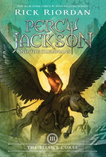 Percy Jackson and the Olympians, Book Three: The Titan's Curse book cover