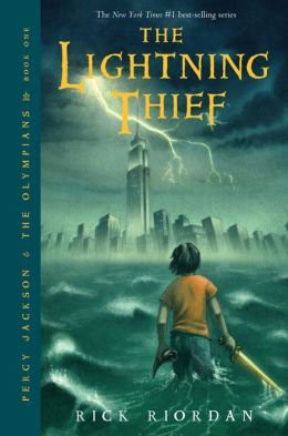 Percy Jackson and the Olympians, Book One The Lightning Thief book cover