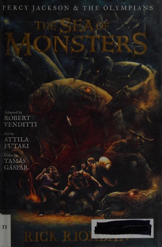 Percy Jackson and the Olympians: Sea of Monsters, The: The Graphic Novel book cover