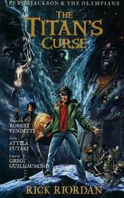 Percy Jackson and the Olympians The Titan's Curse: The Graphic Novel book cover