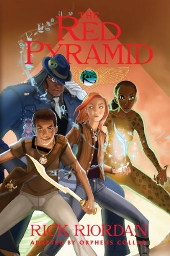 Kane Chronicles, The, Book One: The Red Pyramid: The Graphic Novel book cover