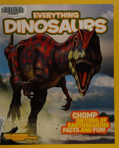 Everything Dinosaurs book cover