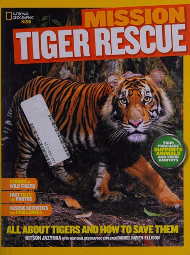 National Geographic Kids Mission: Tiger Rescue book cover